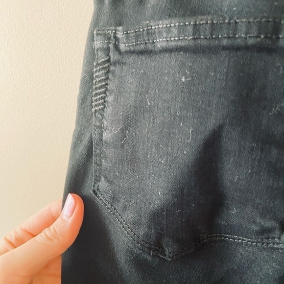 PAIGE Margot Ultra Skinny Jeans Shadow Black Women's Size 24 - Picture 12 of 13